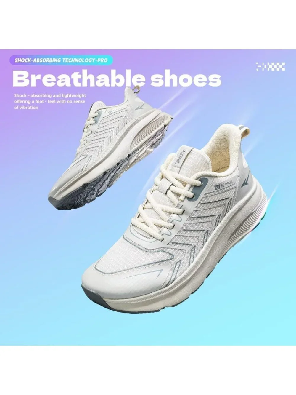 Men's Beige Wide Walking Shoes Soft Sole Non Slip Running Comfortable Tennis
